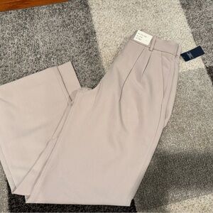 A&F Sloane Tailored wide leg pant